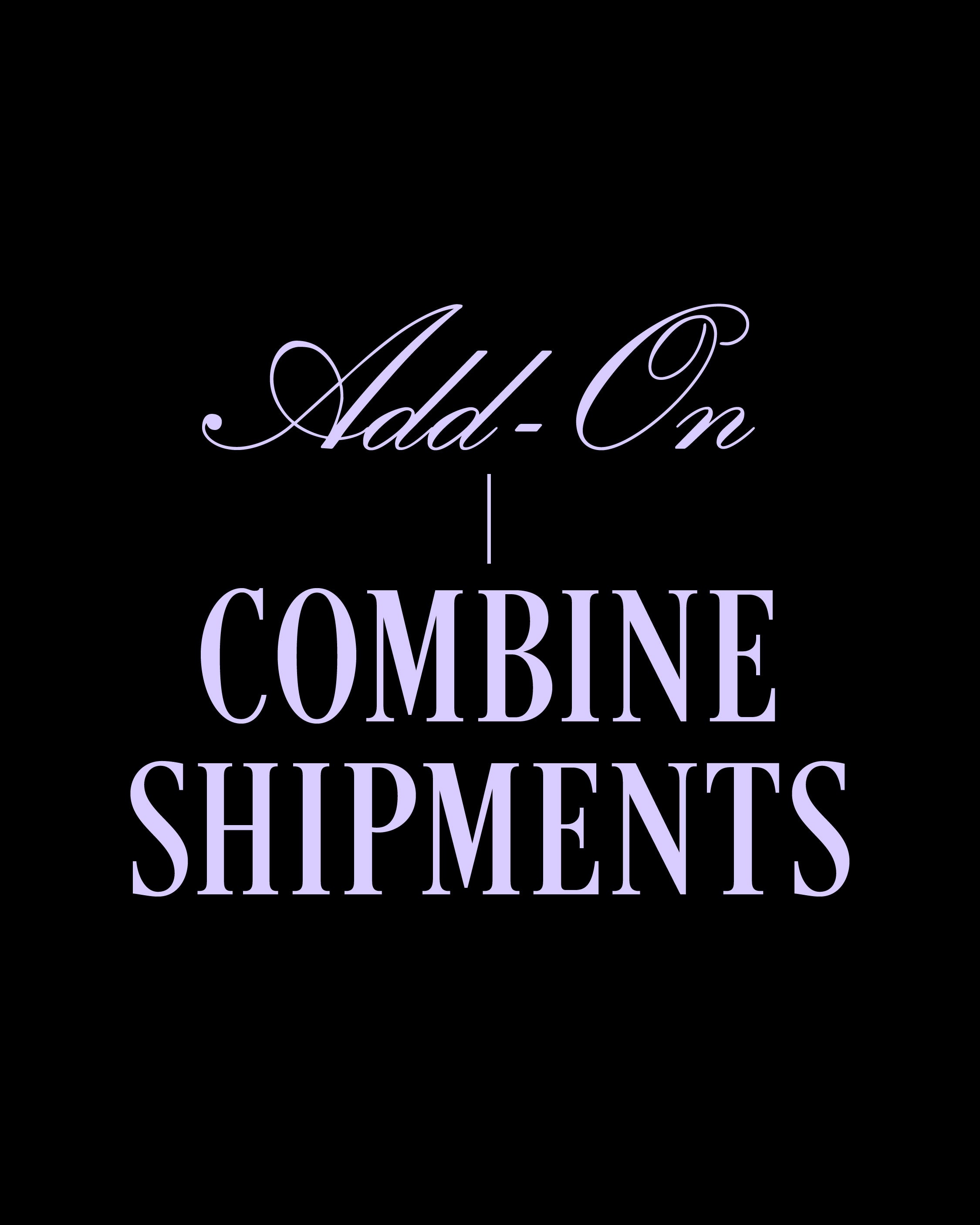 Combine Shipping