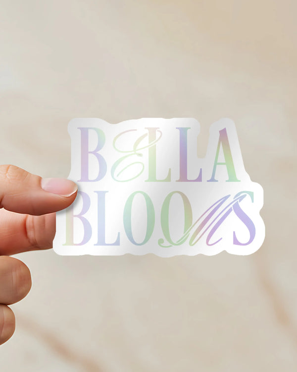 Bella Blooms Holo Sticker