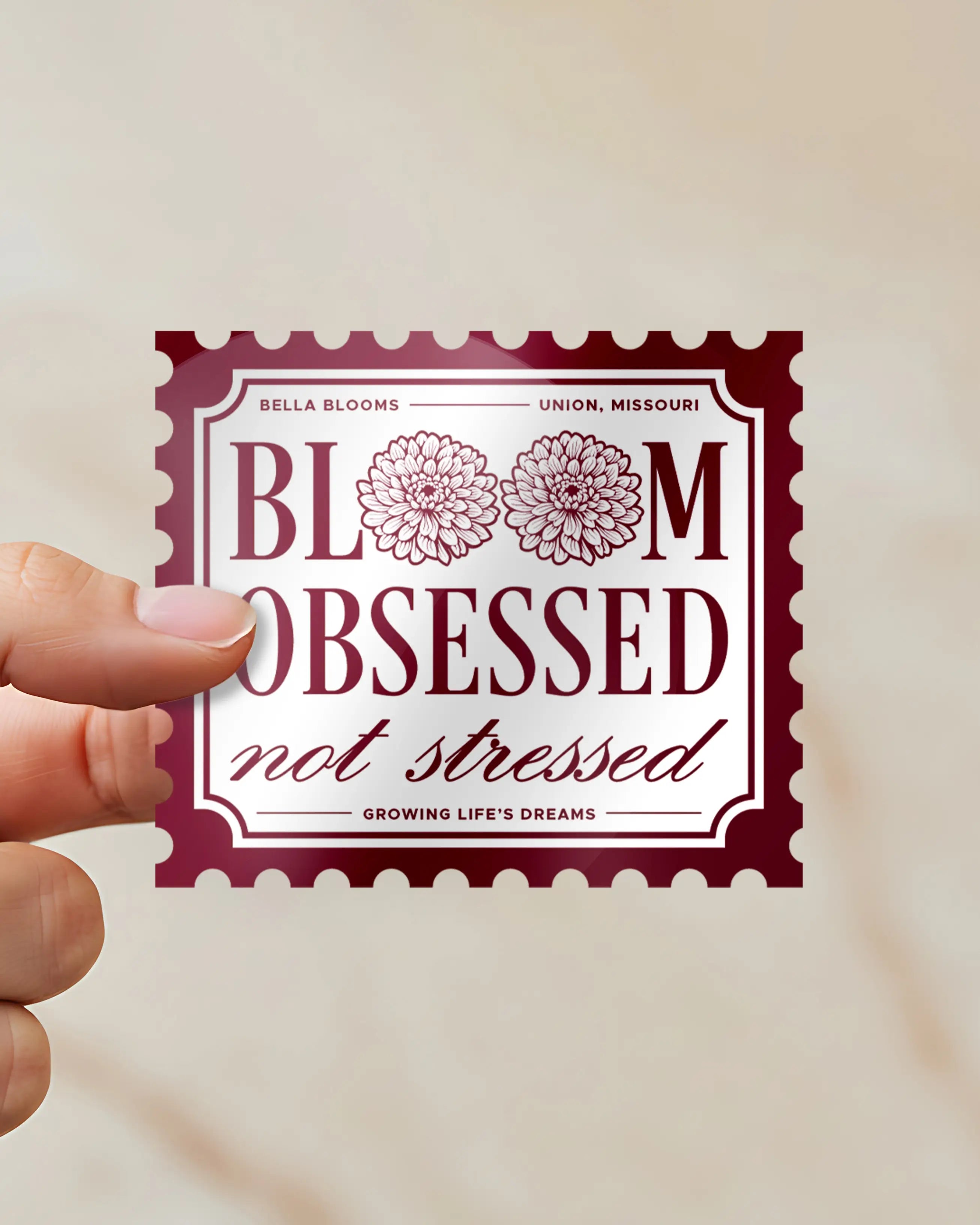 Bloom Obsessed Sticker